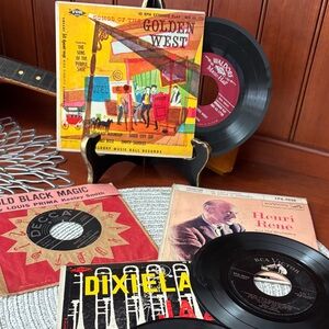 VTG Vinyl Record Collection x 4 inc old black magic